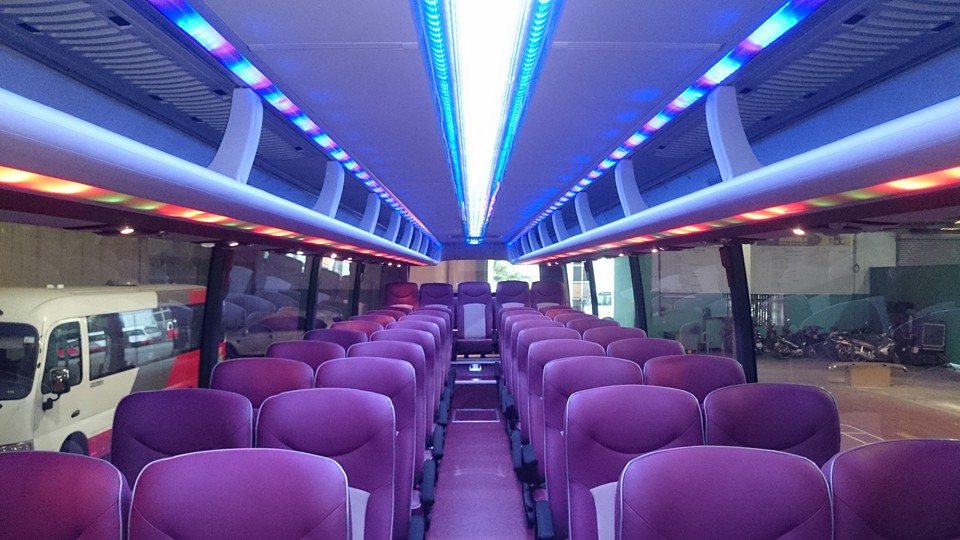 Nội thất Xe Hyundai Universe 45 chỗ