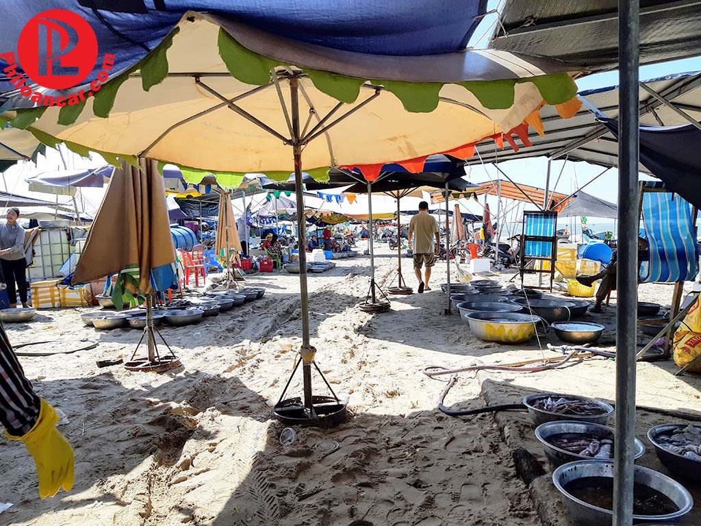 Quý khách có thể mua hải sản làm quà Quý khách có thể mua hải sản làm quà